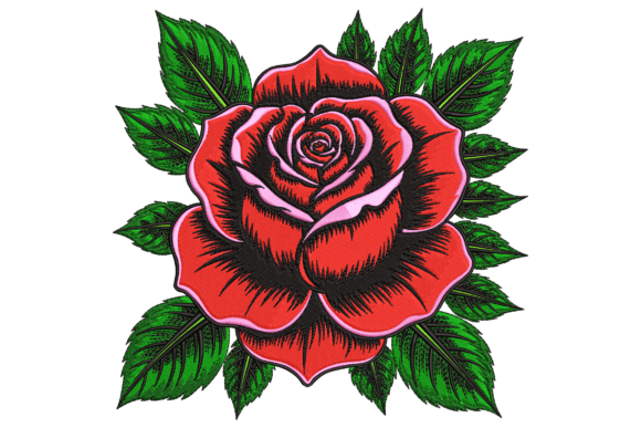 Bold Rose Flower