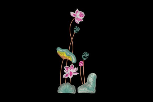 Lotus Pond Embroidery Review for Etsy Sellers